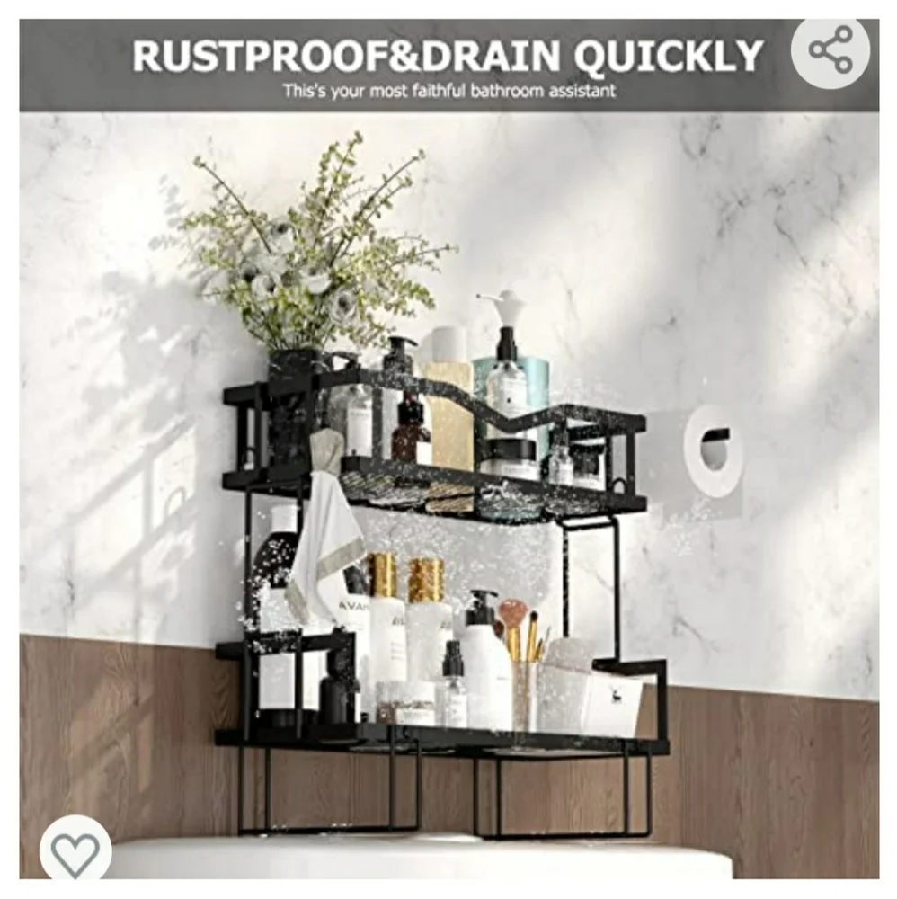 Over the toilet organizer